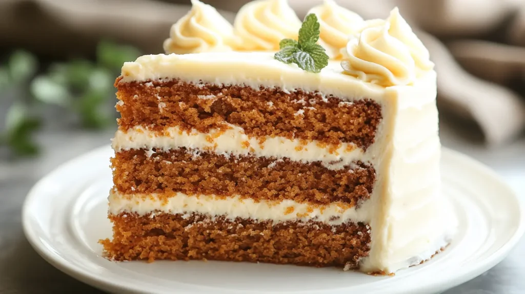 Whole Hawaiian Carrot Pineapple Cake with cream cheese frosting.