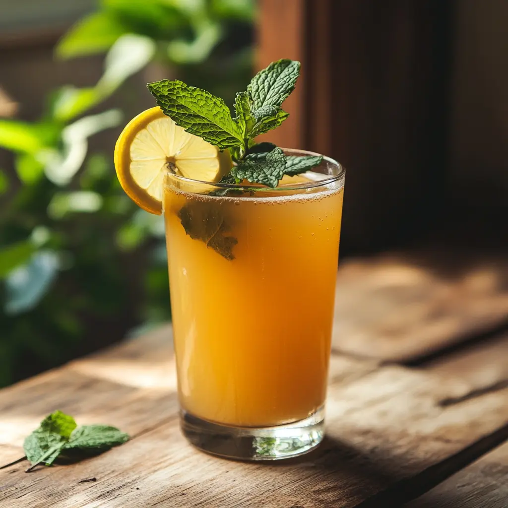 Serving Brazilian Mounjaro recipe with apple cider vinegar