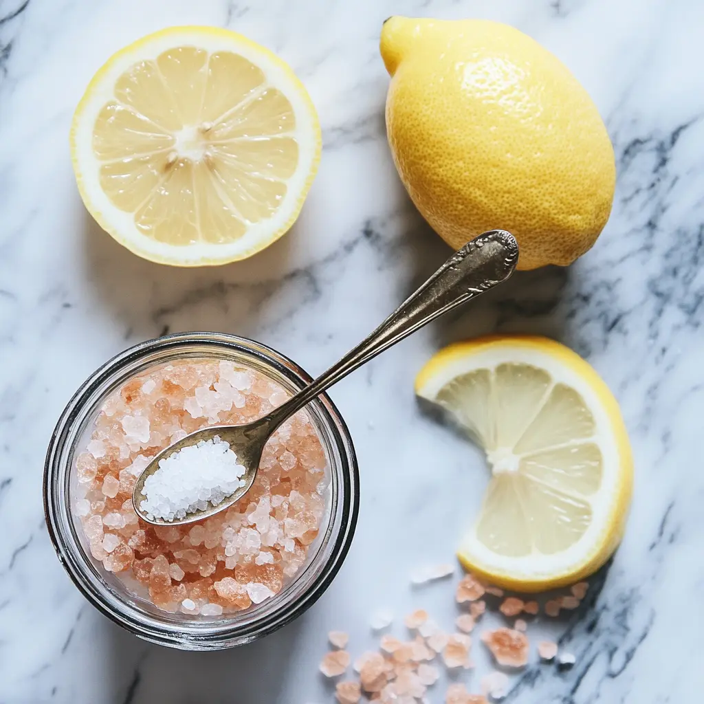 Ingredients for Himalayan Salt Flush for Weight Loss