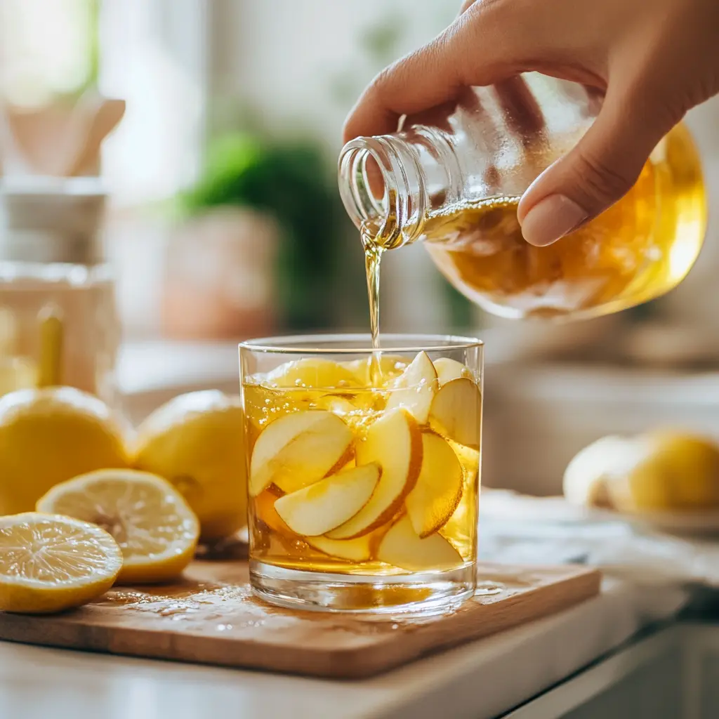 Step-by-step guide to making Brazilian Mounjaro recipe with apple cider vinegar